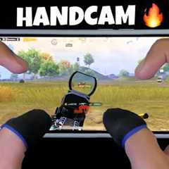 Playing Without Map😱Best HANDCAM iPhone 14 Pro ❤️ PUBG Mobile