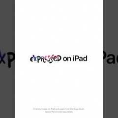 Expressed on iPad
