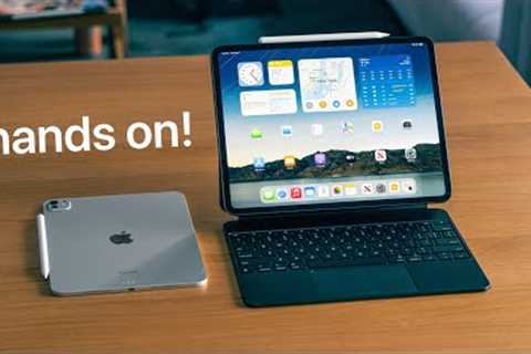 M4 iPad Pro 2024 + M2 iPad Air hands on!