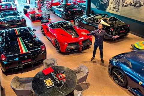 Dubai's Most Secret Ferrari Collection | Garage Tour