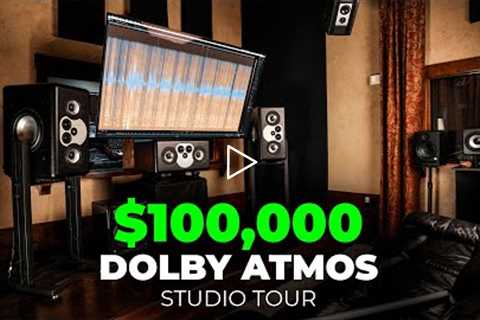 $100,000 Dolby Atmos Sound Mixing Room Tour
