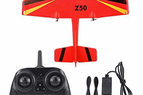Dilwe RC Airplane Toy, 2.4G ZC-Z50 Remote Control Plane Glider EPP Fixed Wing Remote Control..