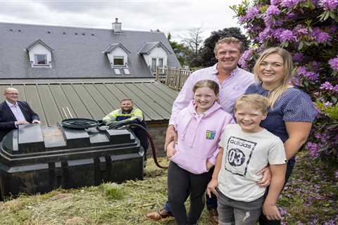 Recycled vegetable oil used for first time to heat home in Scotland