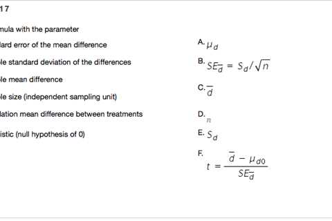The Best Way To Solve The Formula For The Standard Error Of The Difference