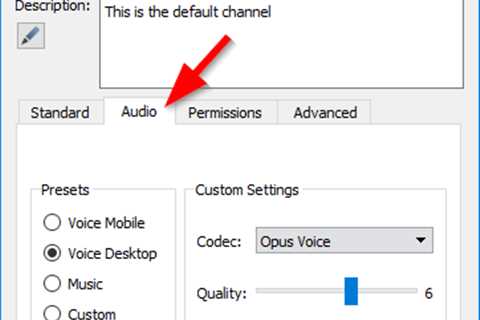 An Easy Way To Fix Teamspeak Server Audio Codec Issues