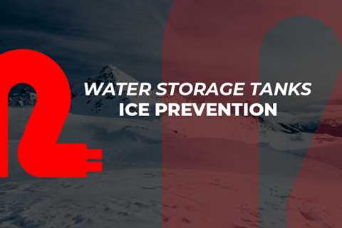 How to keep a water storage tank from freezing in winter