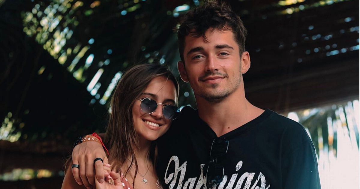 Leclerc’s girlfriend posts snap in a bikini next to F1 star