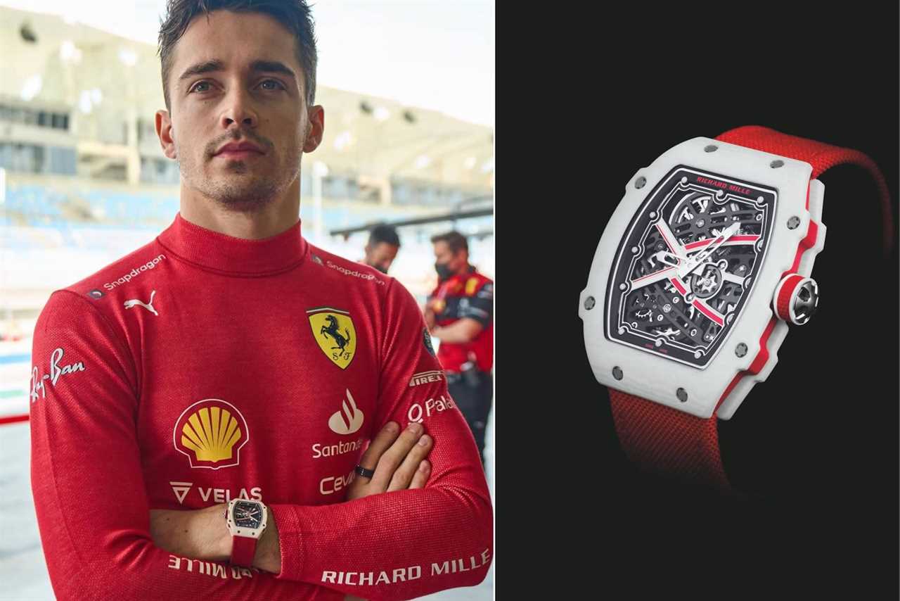 The Italian job – A fan actually robbed Formula 1 championship leader Charles Leclerc’s bespoke $320,000 Richard Mille watch while he was giving autographs.