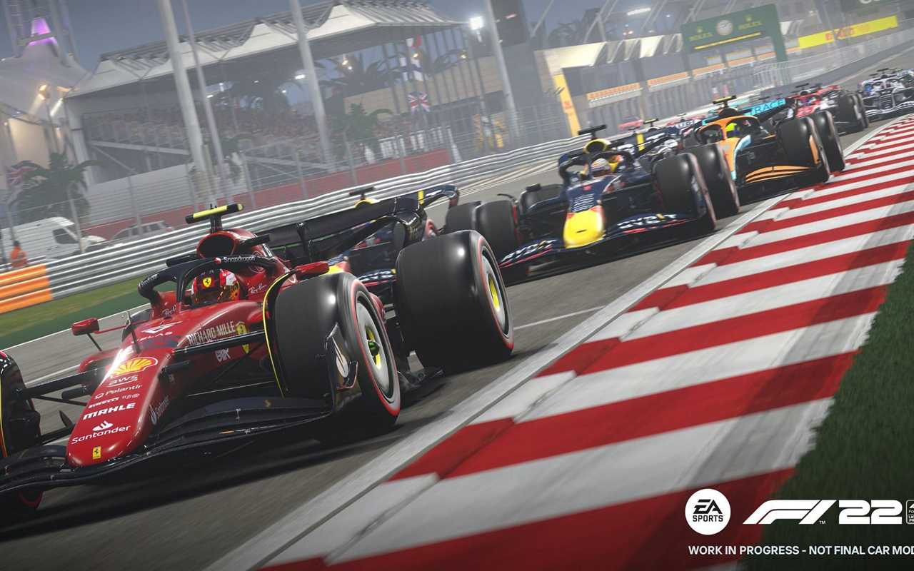 Teaser for F1 2022 game revealed by EA and Codemasters
