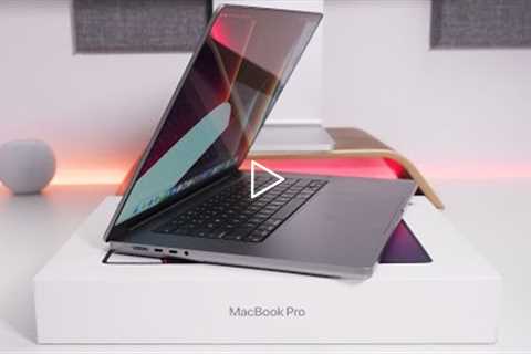 M1 Max 16 inch MacBook Pro Unboxing, Setup, Comparison and First Look