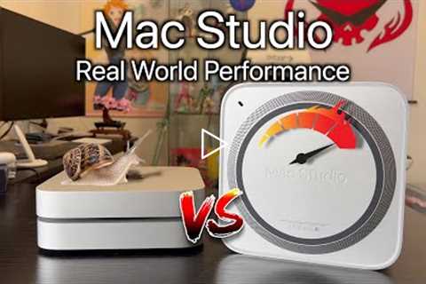 Mac Studio Real World Performance Tests
