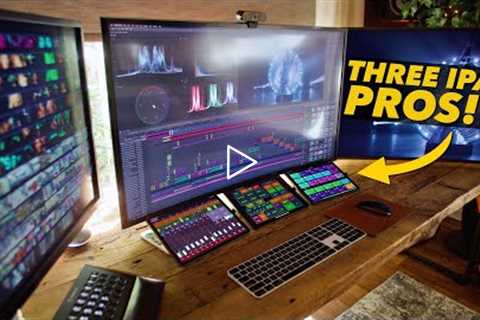 Mac Studio M1 Ultra Edit Bay & Desk Setup Tour | Content Producer for JLo's Live Performances