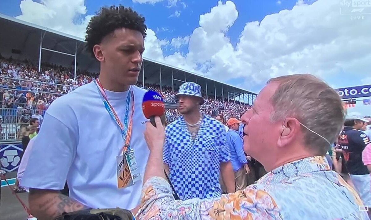 Martin Brundle interviews wrong person in F1 Miami Grand Prix grid walk gaffe |  F1 |  Sports