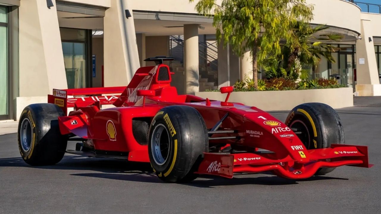 “An actual Ferrari F1 car for just $105,000?”- Replica of Ferrari’s last Championship car being sold at a staggeringly low price online