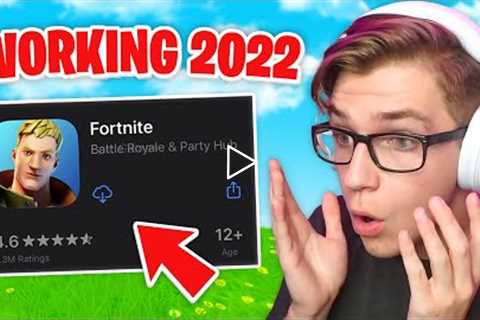 I Downloaded Fortnite Mobile on iOS in 2022... (2 years after ban)
