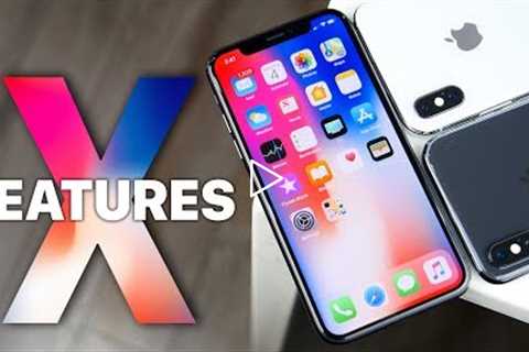 Top 10 iPhone X Features!