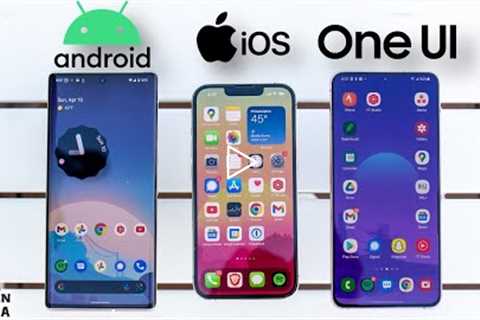 The Very Best Smartphone (iOS vs ONE UI vs Pixel Android) - In Depth Comparison