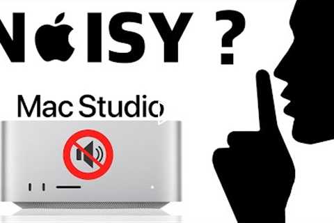 🍏 EXCESSIVE FAN NOISE...GONE??? Apple Mac Studio M1 MAX v iMac