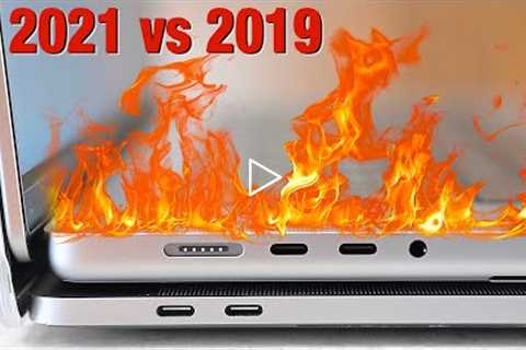 2021 M1 Max MacBook Pro Review (vs 2019 Intel)