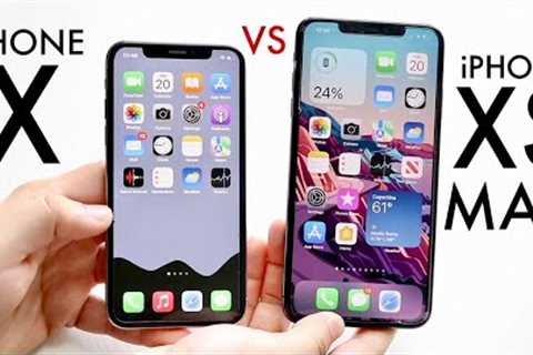 iPhone X Vs iPhone XS Max In 2022! (Comparison) (Review)