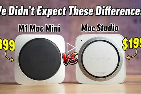 Mac Studio vs M1 Mac Mini after 2 Weeks! Real-World Results..