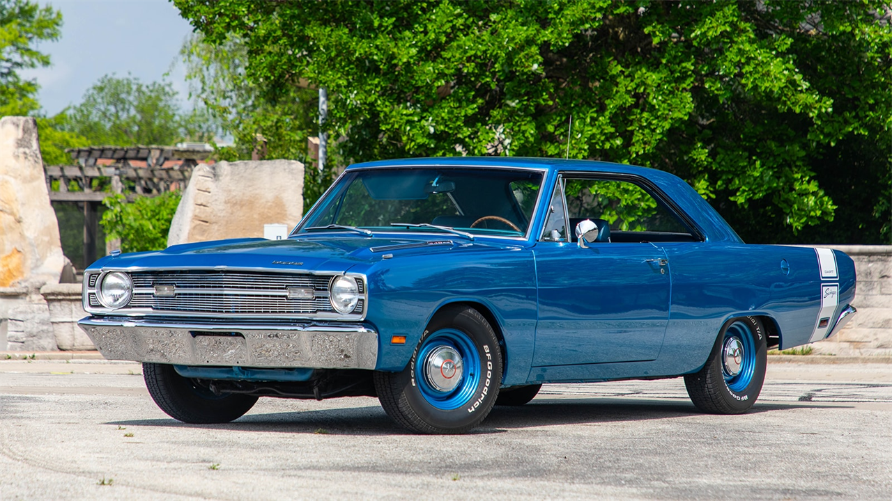 This 1969 Dodge Dart Swinger Might Just Teal Your Heart