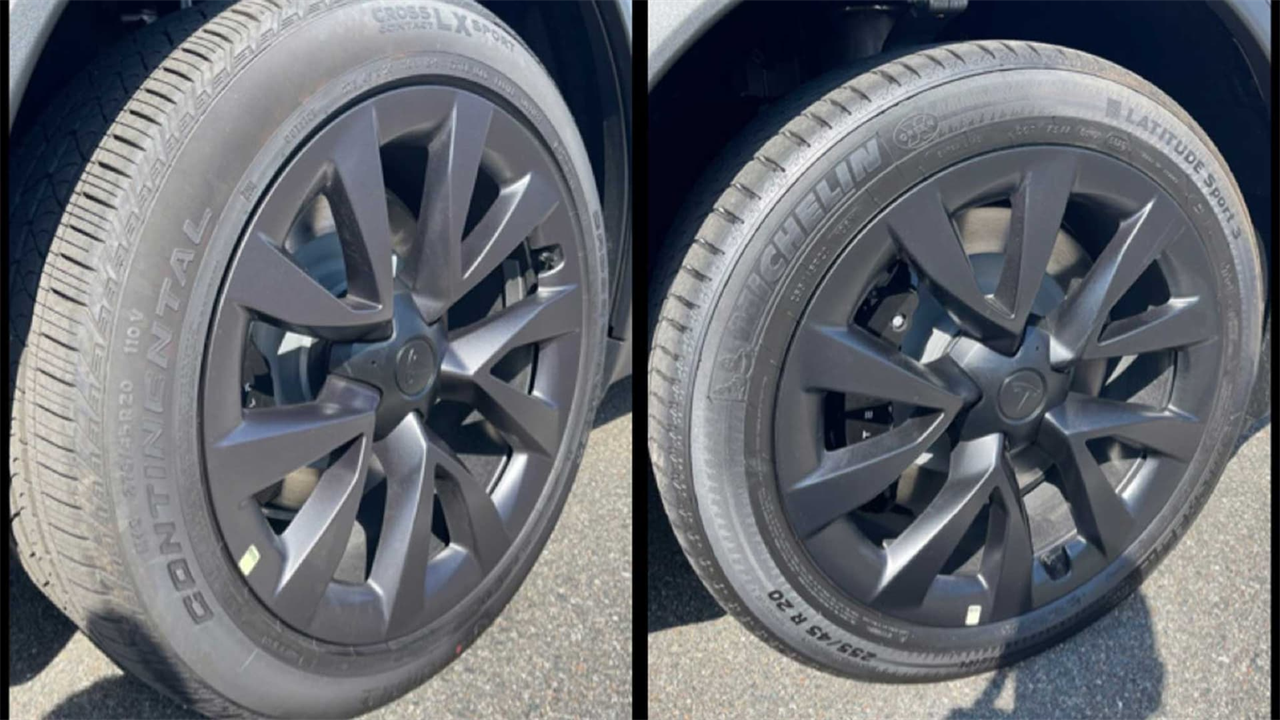 Brand New Six-Figure Tesla Model X Delivered With Mismatched Tires