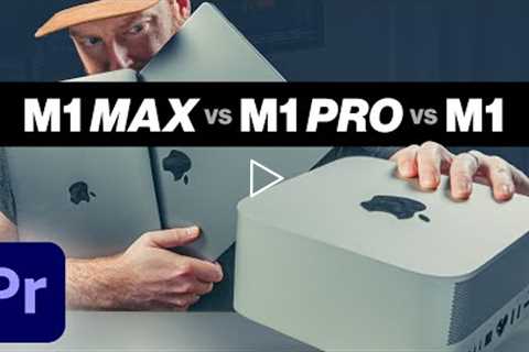 M1 Showdown for Premiere Pro | Mac Studio vs MacBook Pro vs Air