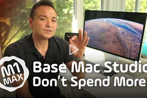 Mac Studio BASE model is ENOUGH! 🤯