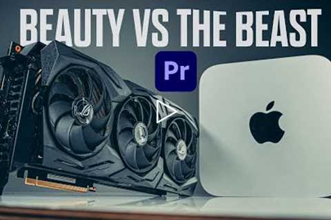 M1 Max Mac Studio vs Custom PC with Premiere Pro | Beauty vs Beast