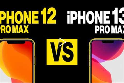 What Is The Difference Between iPhone 12 Pro Max And iPhone 13 Pro Max?