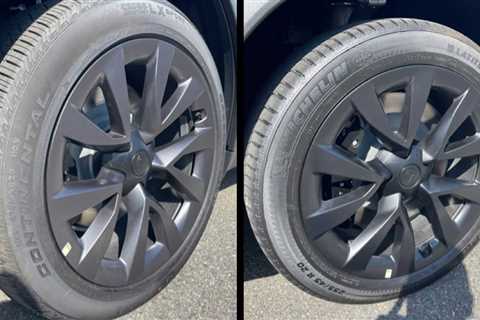Brand New Six-Figure Tesla Model X Delivered With Mismatched Tires