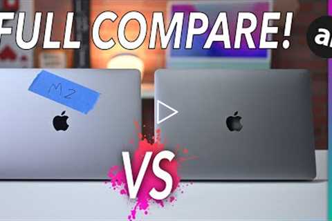M1 VS M2 13 MacBook Pro! Detailed Comparison & Benchmarks!