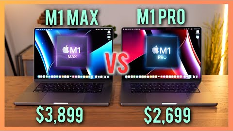 M1 Pro vs M1 Max MacBook Pro ULTIMATE in depth comparison!