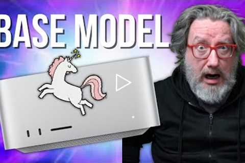 Apple's Unicorn Revealed: The Mac Studio Base Model