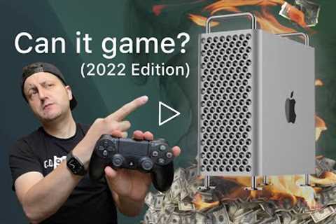 Gaming with a Mac Pro 2019? It isn't as bad as you think.