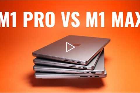 STOP WASTING MONEY! M1 Pro vs M1 Max MacBook Pro - 1 MONTH LATER