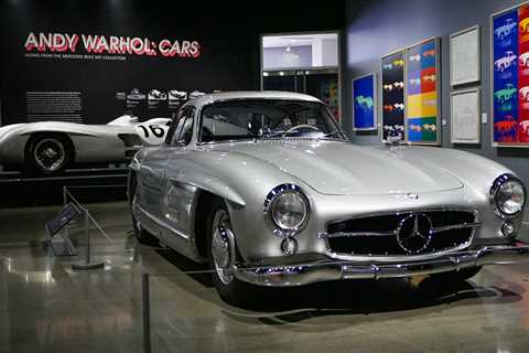 Andy Warhol’s Cars at the Petersen Auto Museum: Mercedes On Canvas and Metal