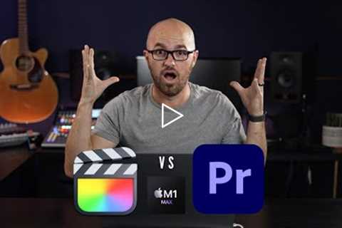 MacBook Pro M1 MAX Premiere Pro vs FCPX Speed Comparison - THE RESULTS WILL SHOCK YOU!
