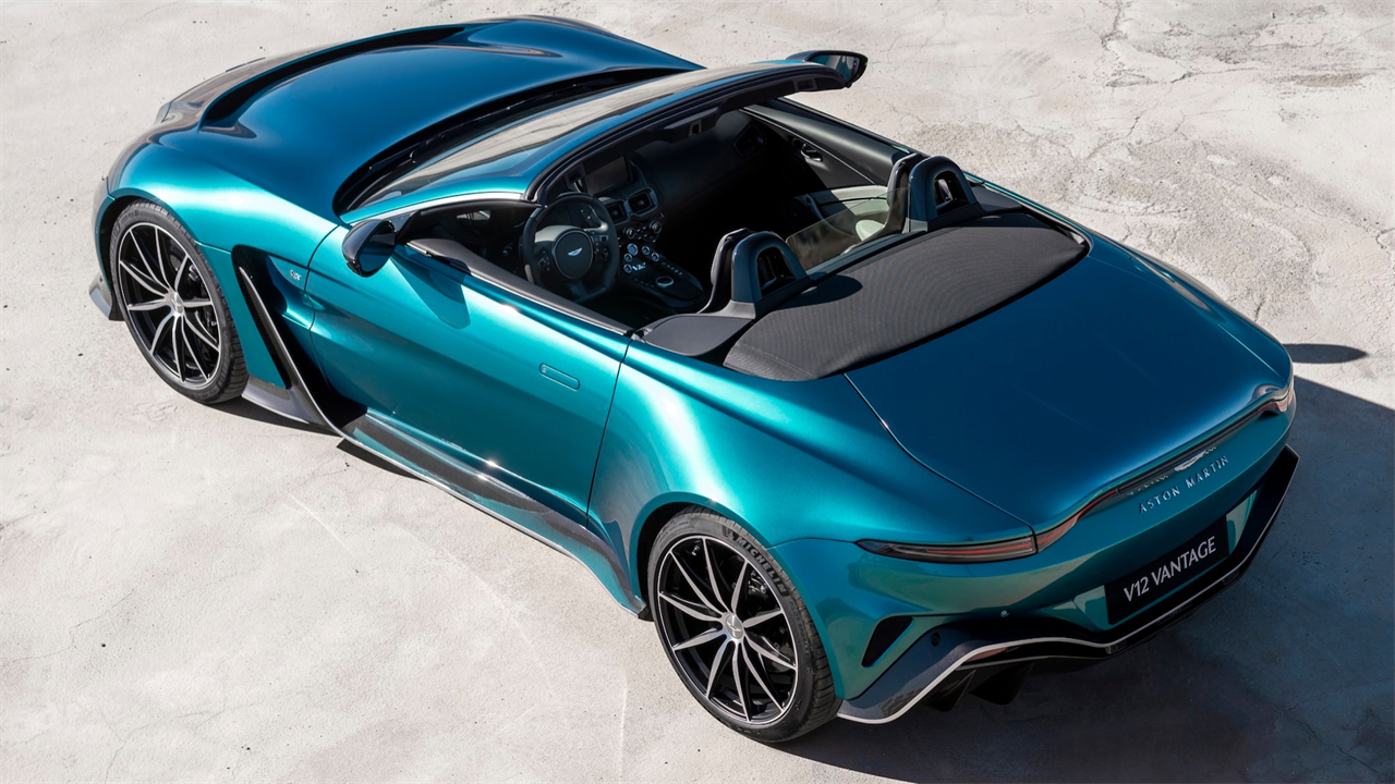 Aston Martin V12 Vantage Roadster Promises Plenty of Sound and Fury