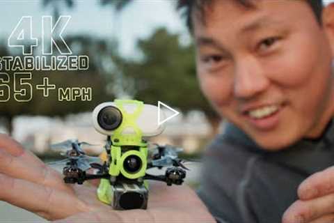 Ridiculously Tiny 4K FPV Drone is Actually Awesome!!! | FlyWoo Firefly + Insta360 go2