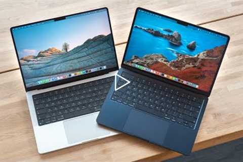 Before You Buy! - M2 MacBook Air vs M1 Pro MacBook Pro 14 inch