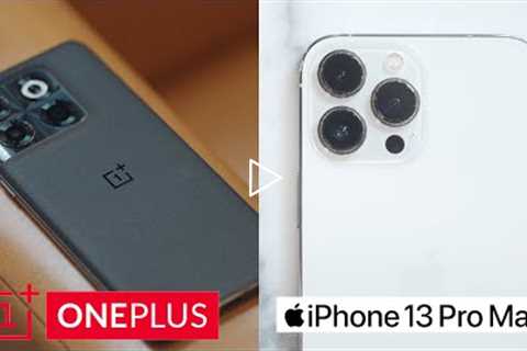 OnePlus 10T vs iPhone 13 Pro Max Camera Test!