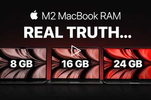 M2 MacBook Air — How much RAM do you ACTUALLY need?