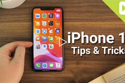 Must See iPhone 11 Tips and Tricks - Starters Guide to Using an Apple iPhone 11