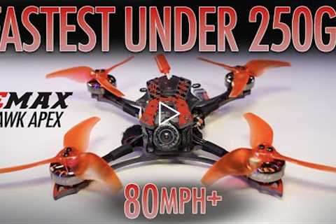 FASTEST Fpv Racing Drone under 250 Grams? - EMAX Hawk Apex