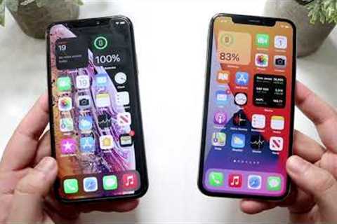 iPhone XS Vs iPhone X In 2021! (Comparison) (Review)