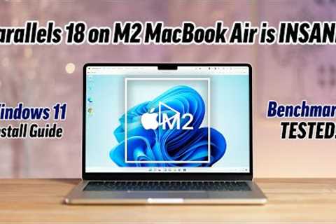 Windows 11 on M2 MacBook Air is BETTER than a PC laptop!