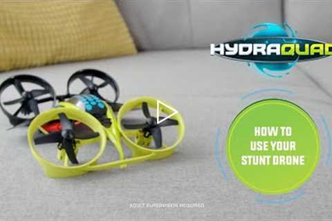 HydraQuad | How To Use Your 3-in-1 Stunt Drone | FAQ Tutorial for Beginners