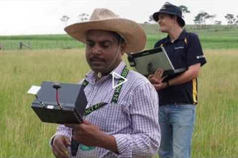 Using drone technology at UNE's SMART Farm